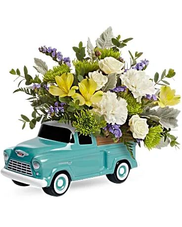 Chevy Trucking Blossoms Bouquet