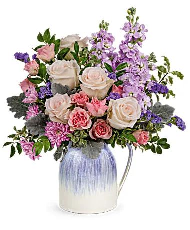 Pour on the Pretty Bouquet all around