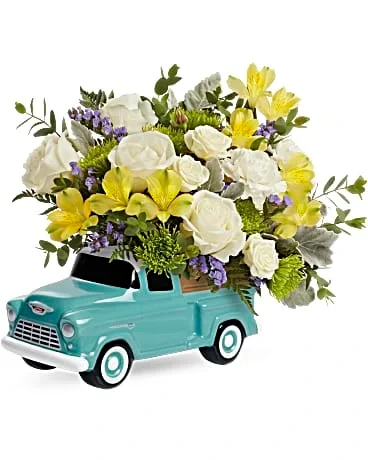 Chevy Trucking Blossoms Bouquet Chevy Trucking Blossoms Bouquet