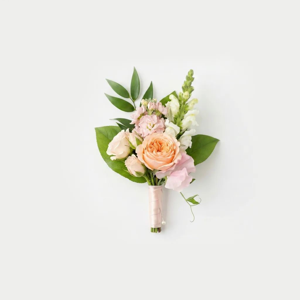 Blossoms of Elegance Boutonniere