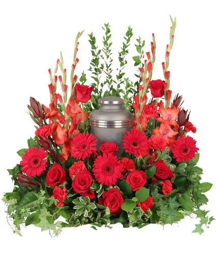 Adoration Urn Cremation Flowers (urn not included) Adoration Urn Cremation Flowers (urn not included)
