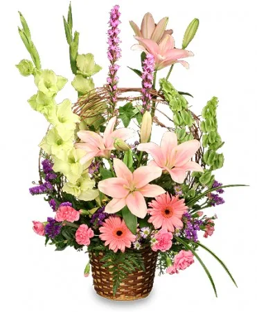Basket of Memories Floral Arrangement Basket of Memories Floral Arrangement