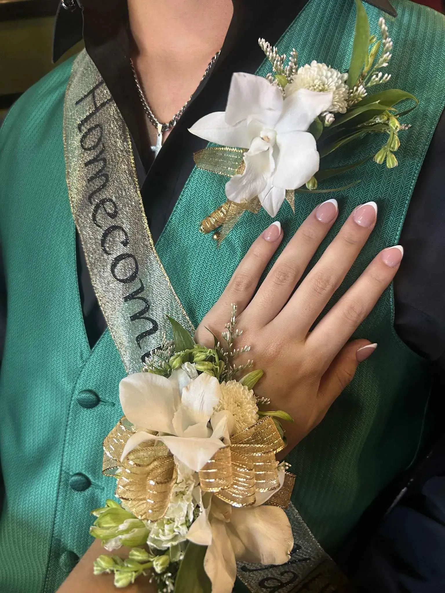 Wrist Corsage & Boutonniere Set Pick Your Colors