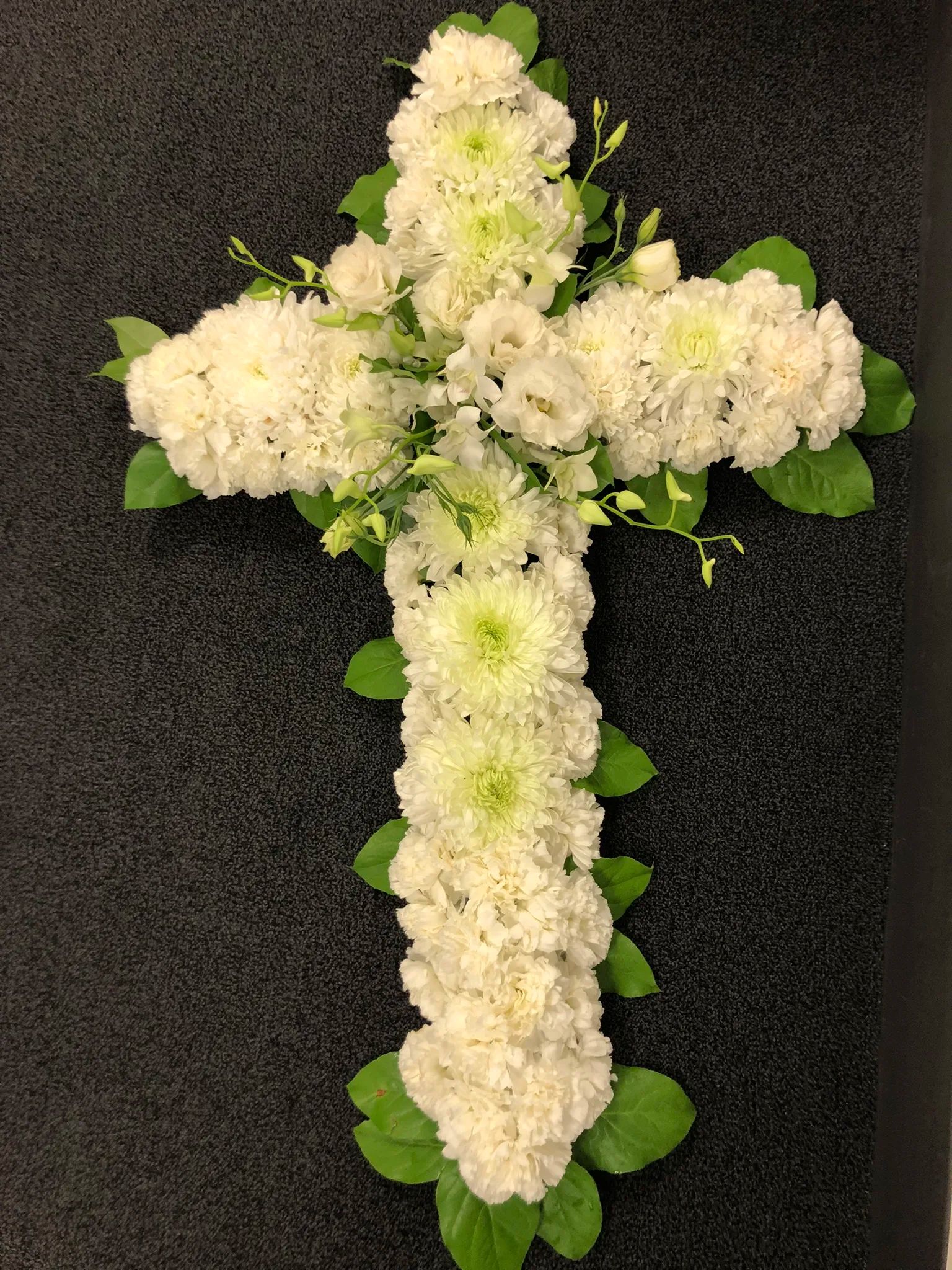 Sympathy-Funeral Cross