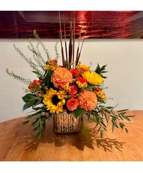 Harmony of Autumn Floral Arrangement Harmony of Autumn Floral Arrangement