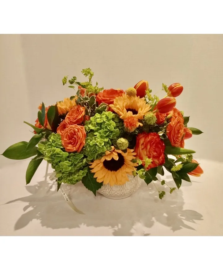 Brilliant Autumn Floral Arrangement Brilliant Autumn Floral Arrangement
