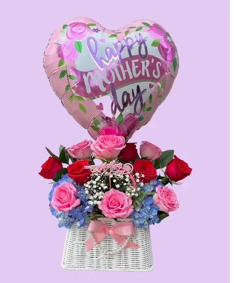 Blush and Bloom Bouquet Bag Mothers Day Blush and Bloom Bouquet Bag Mothers Day