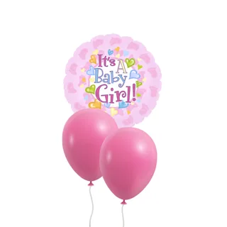 Pink and White Minimalist Wellness Coach Initials Logo - 1.PNG It's a Girl Balloons image