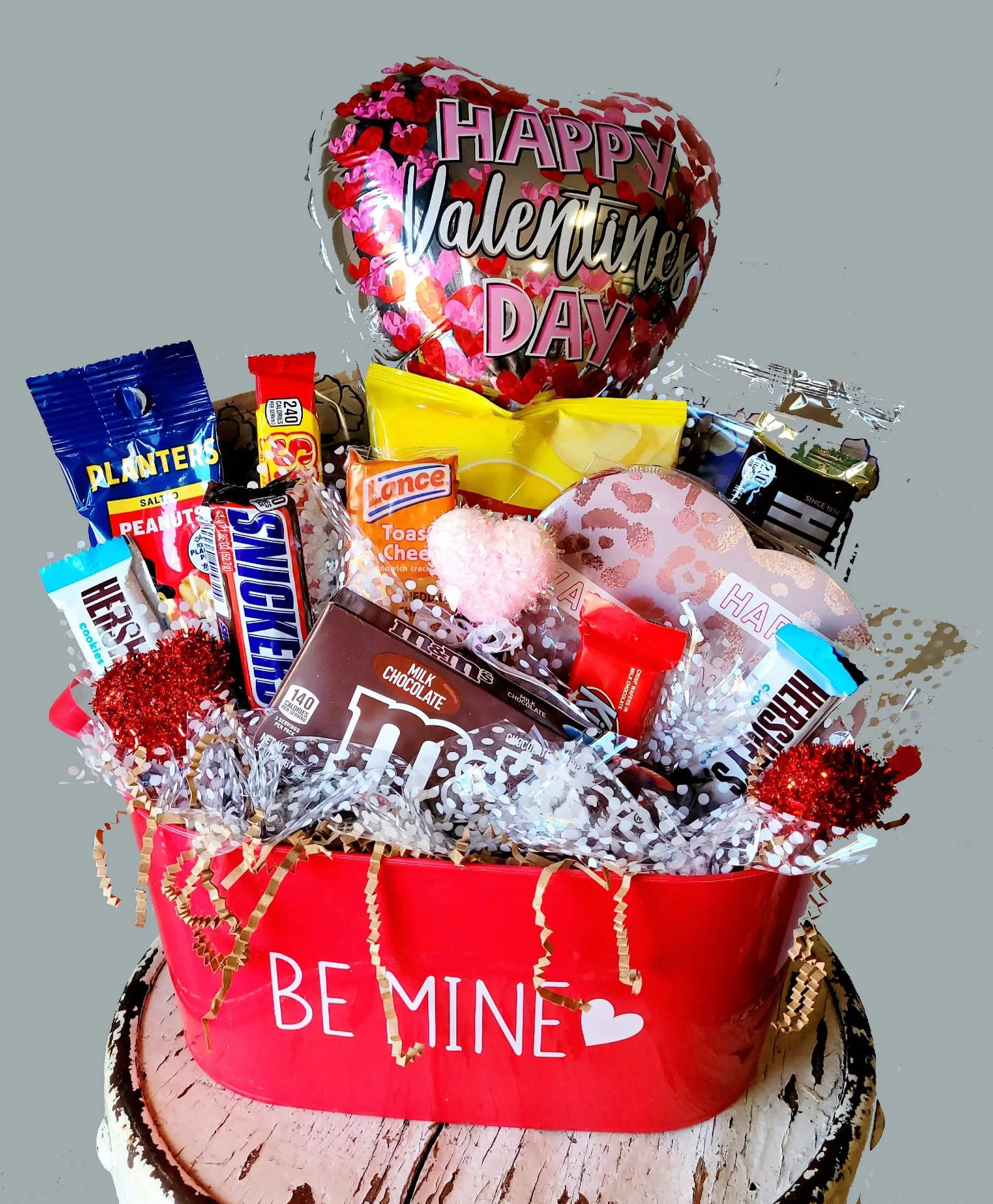 Large Valentine's Candy Bucket Assorted Candy Large Valentine's Candy Bucket Assorted Candy
