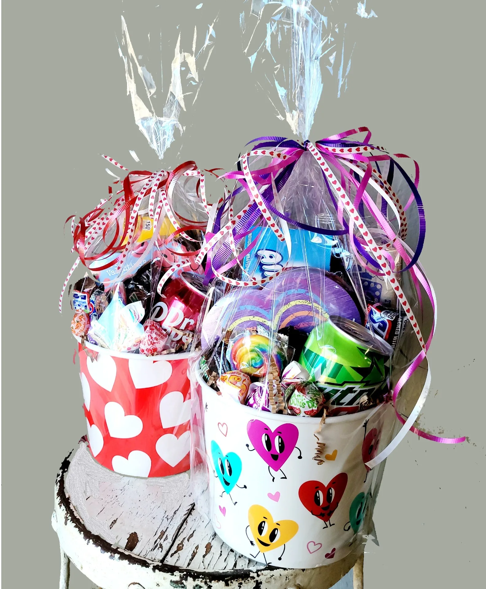 Popcorn Bucket with Assorted Candy Assorted Candy Popcorn Bucket with Assorted Candy Assorted Candy