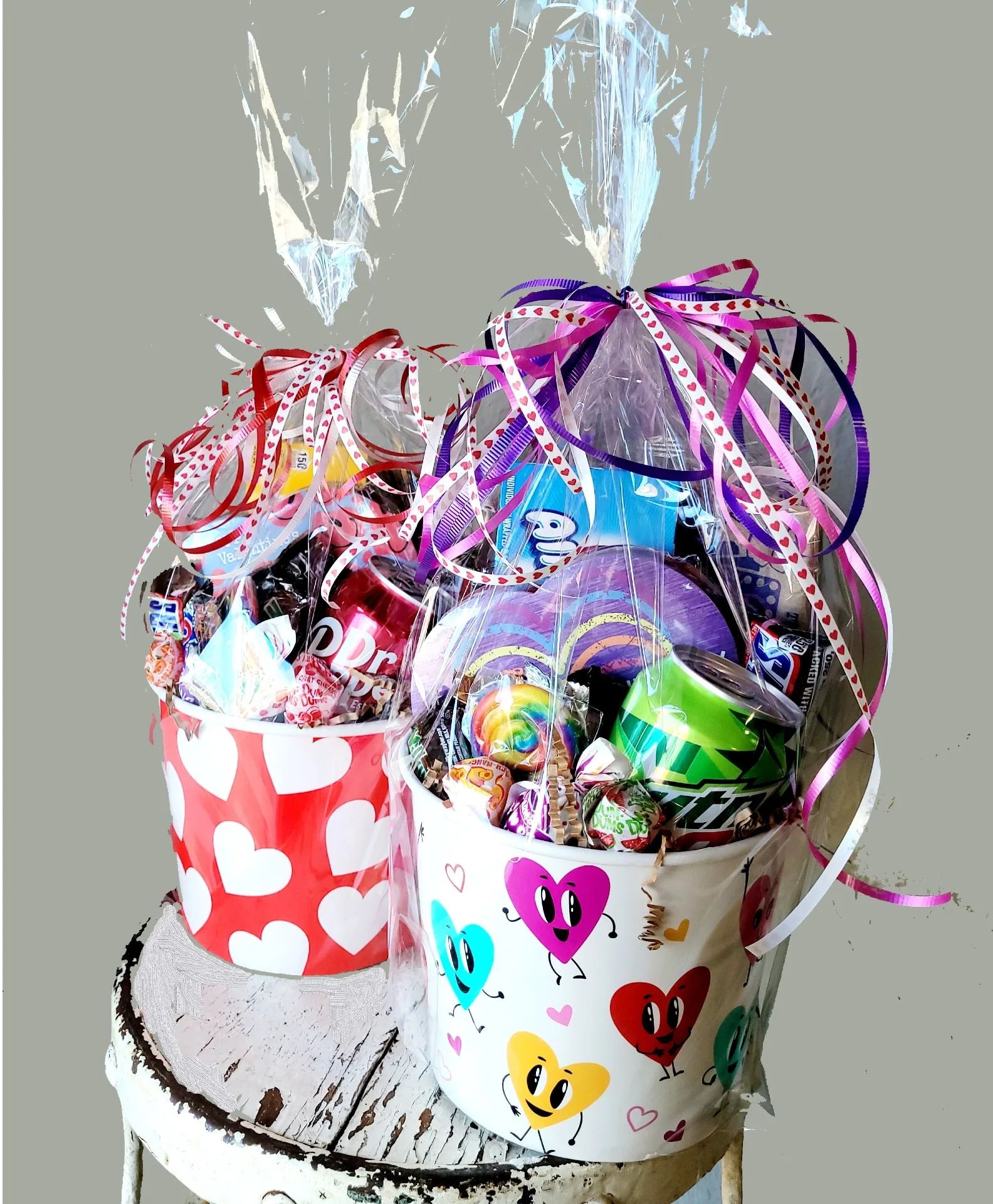 Popcorn Bucket with Assorted Candy Assorted Candy