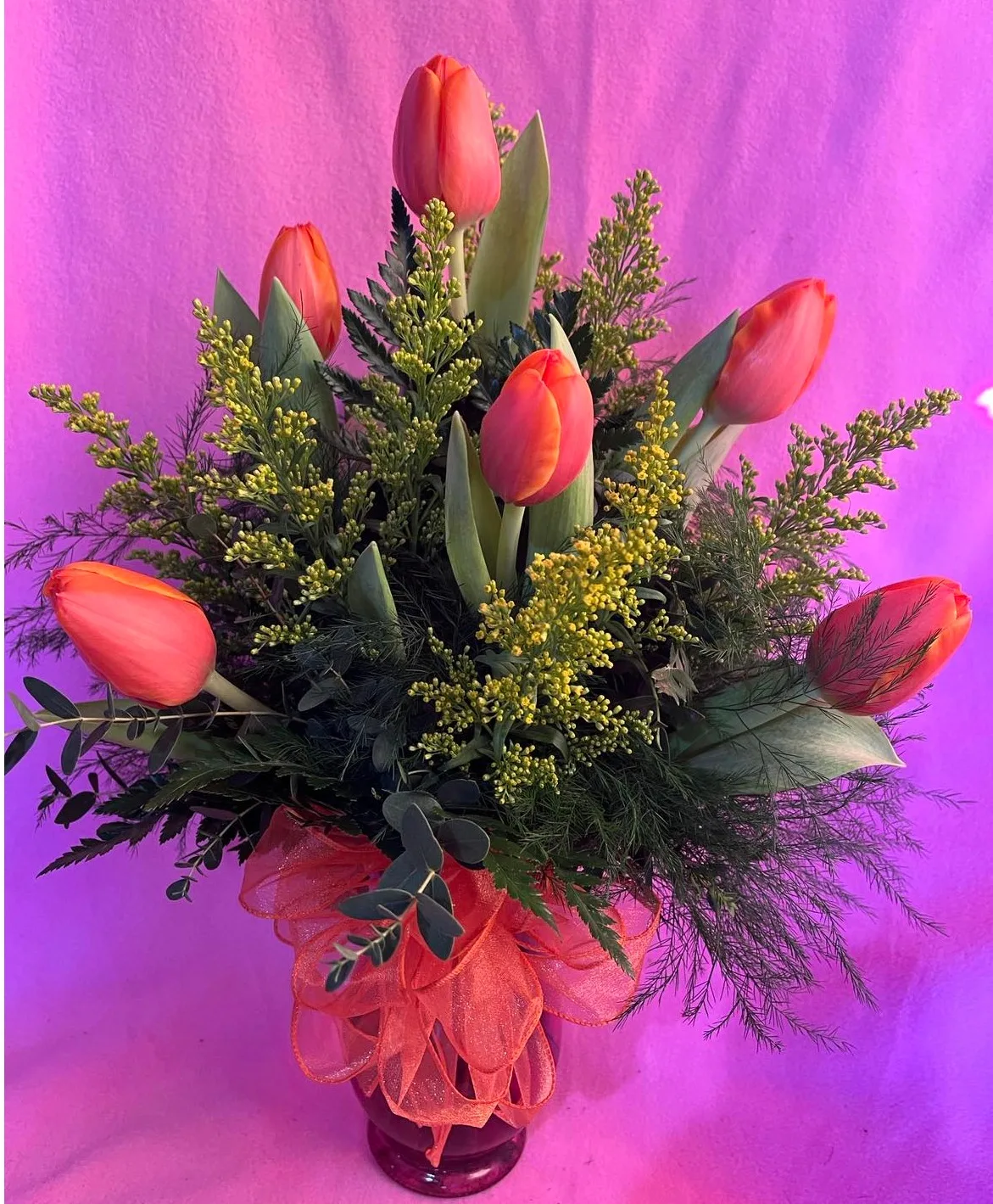 Tulips To Treasure Fresh Arrangement Tulips To Treasure Fresh Arrangement