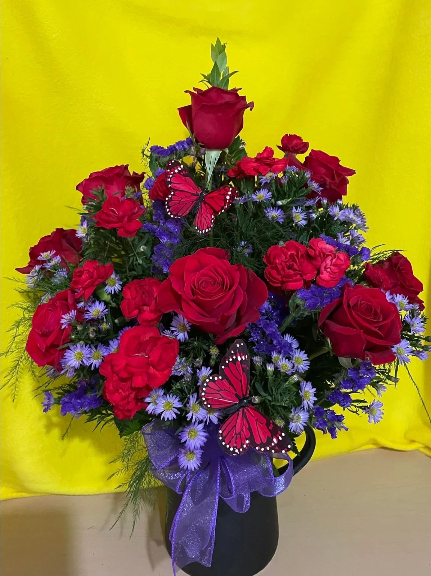 Rhyme and Roses Fresh Arrangement
