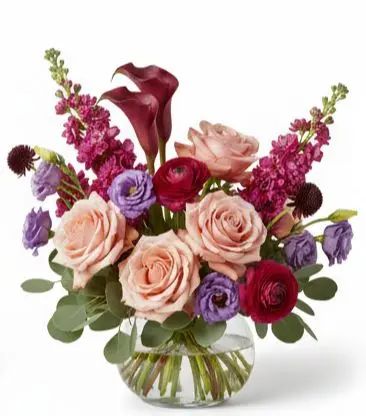 Plum & Blush Elegance