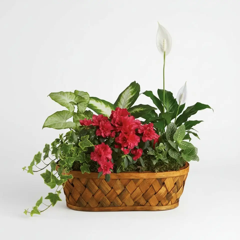 Verdant Harmony Basket Verdant Harmony Basket