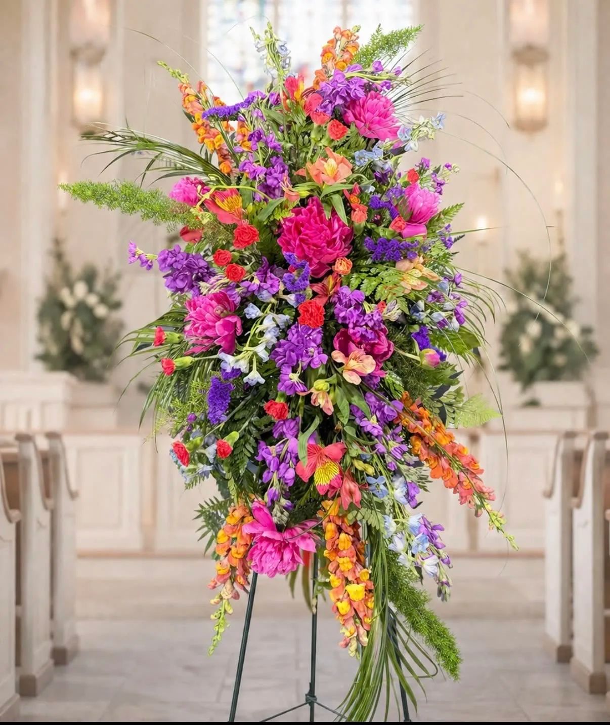 Minnesota Vibrant Garden Easel Spray for Mora MN