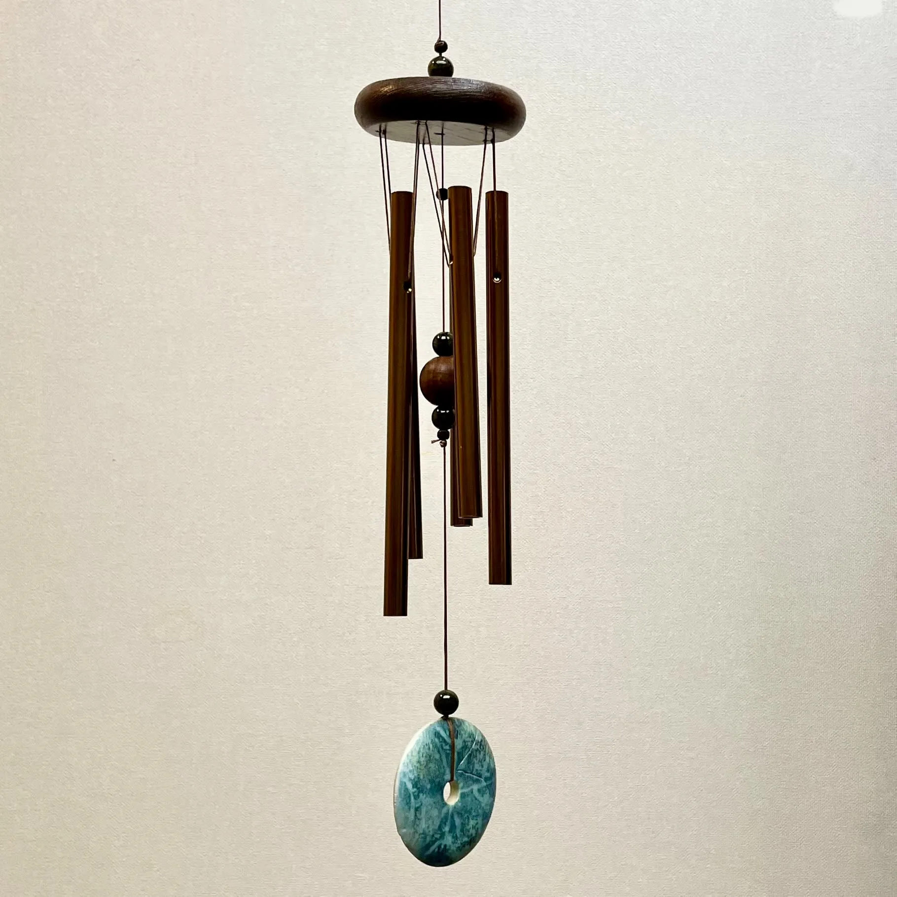 Petite Turquoise Woodstock 15" Chime for Mora MN Petite Turquoise Woodstock 15" Chime for Mora MN