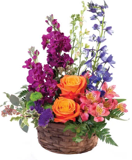 Harmony's Basket Basket Arrangement Harmony's Basket Basket Arrangement