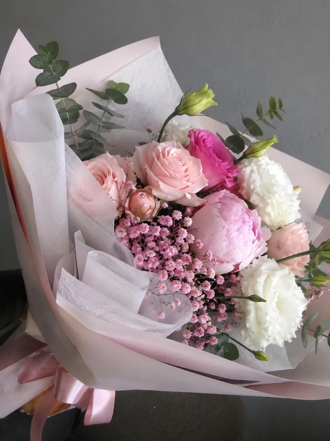 Fresh Flowers Wrapped Fresh Flowers Wrapped