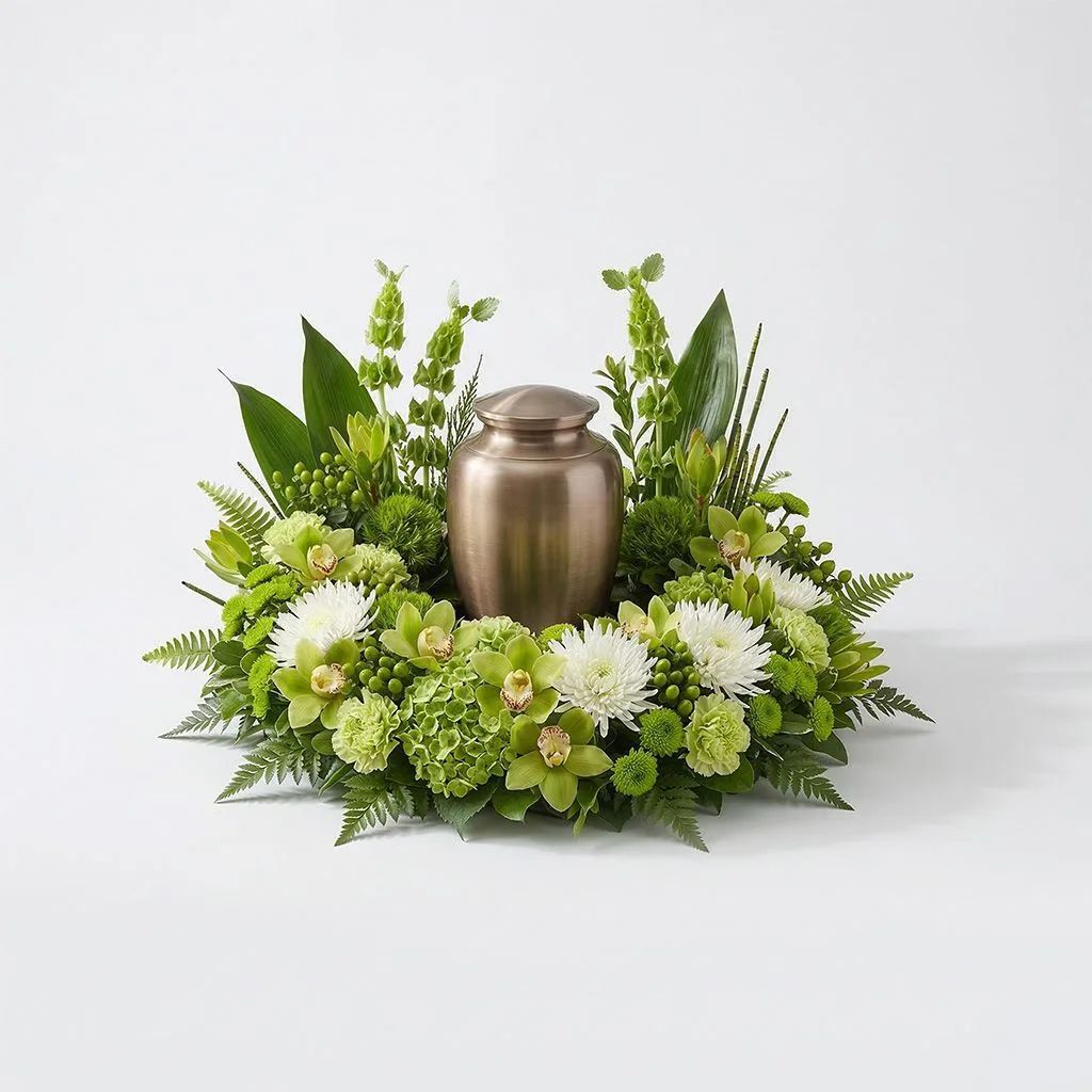 Gentle Greens Cremation Urn Wrap