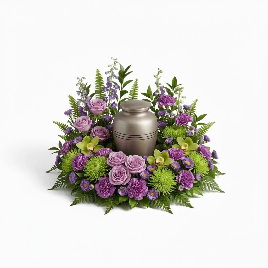 Lavender Meadow Urn Wrap