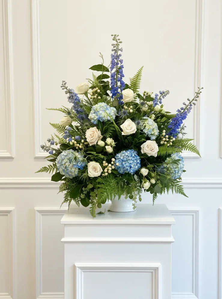 Heavenly Blue Sympathy Urn Heavenly Blue Sympathy Urn