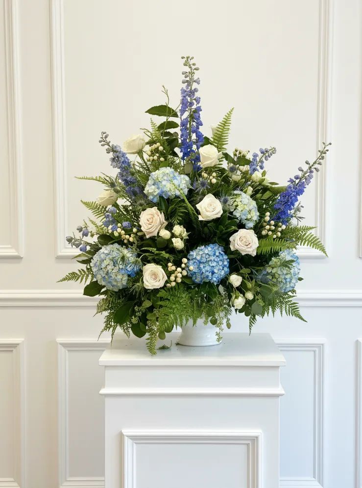 Heavenly Blue Sympathy Urn