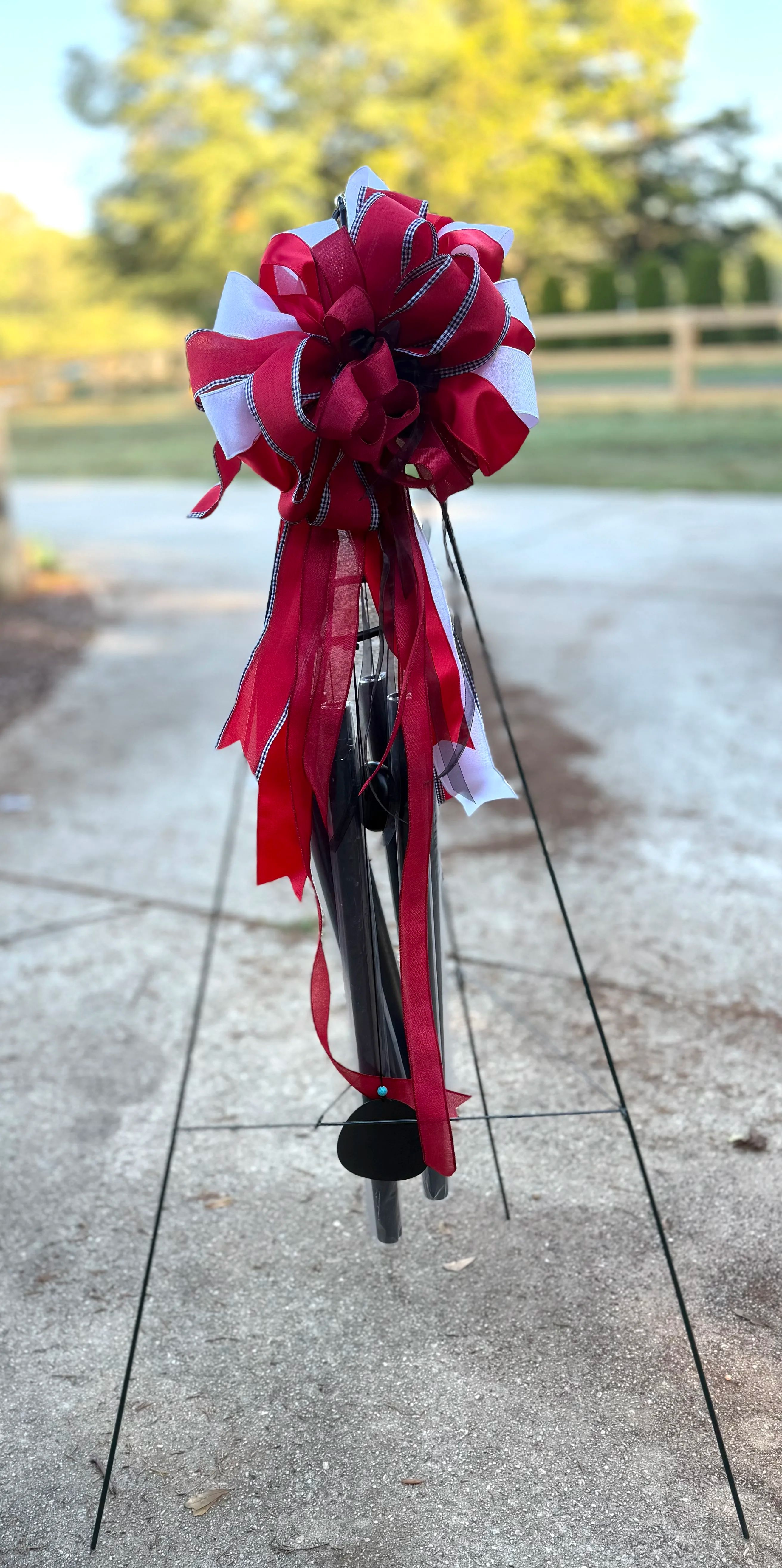 Memory Wind Chimes 54" Low and Mellow Tone All Black