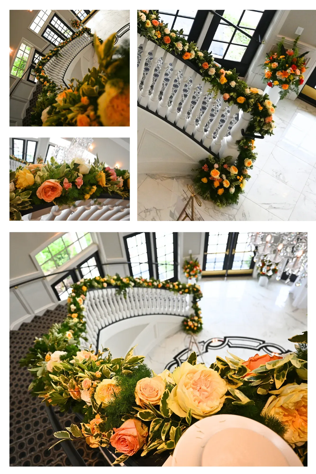 Flower and Greenery Garland by the Foot Flower and Greenery Garland by the Foot