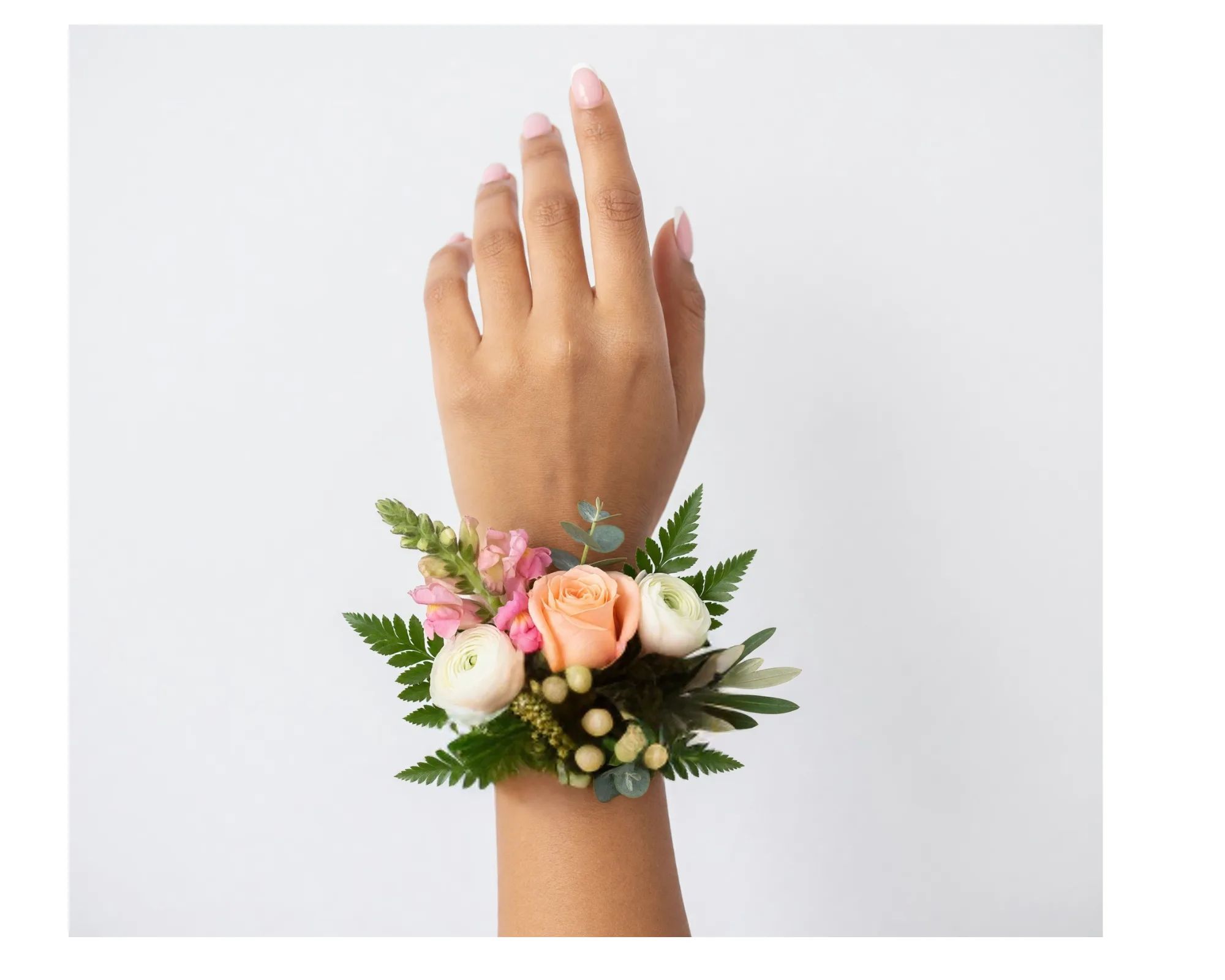 Homecoming Cuff Corsage Rose