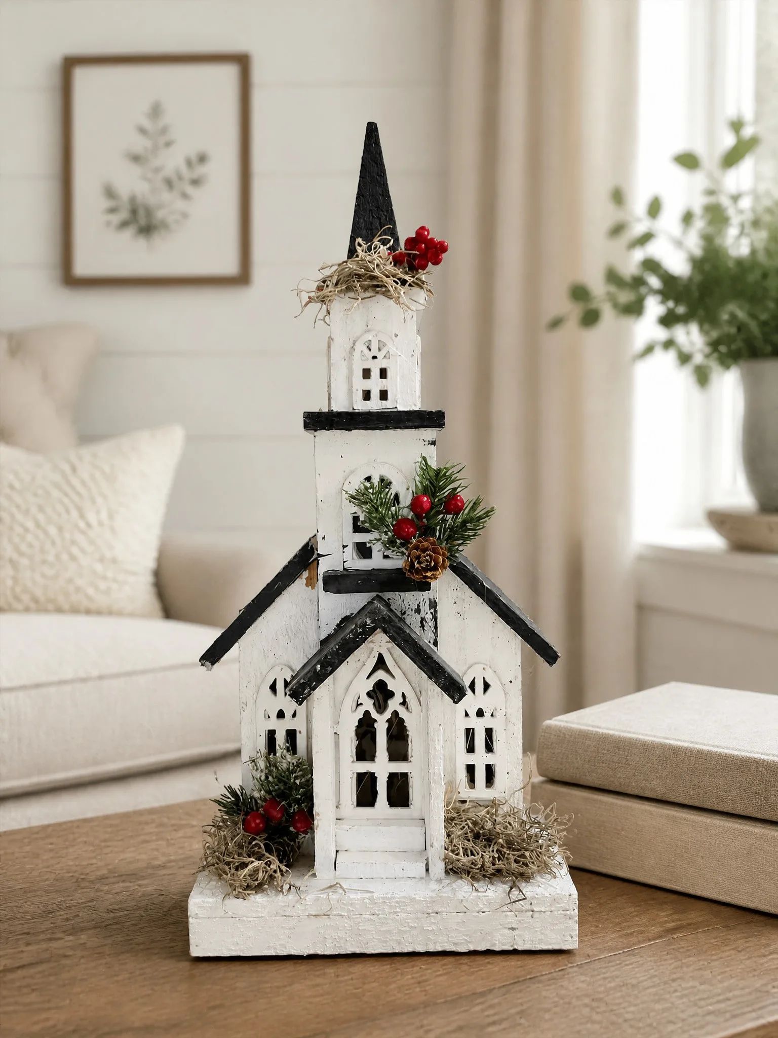 Savanah Chapel Miniature Village Church
