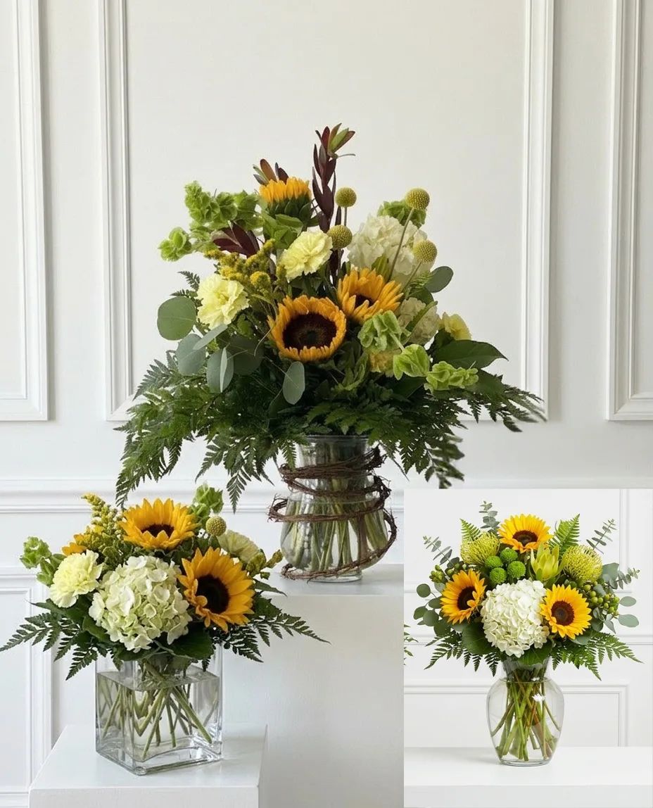 Gentle Hug Vine Wrapped Vase Arrangement