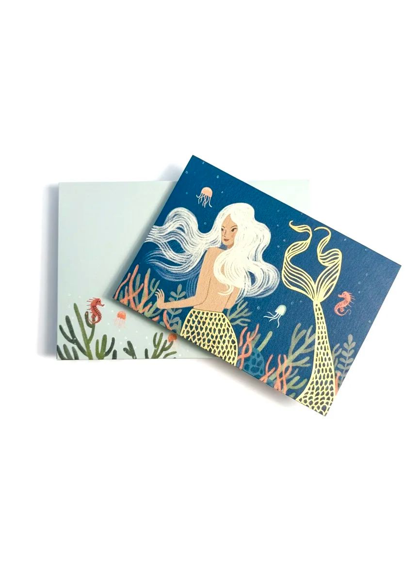 Magical Mermaid Greeting Card