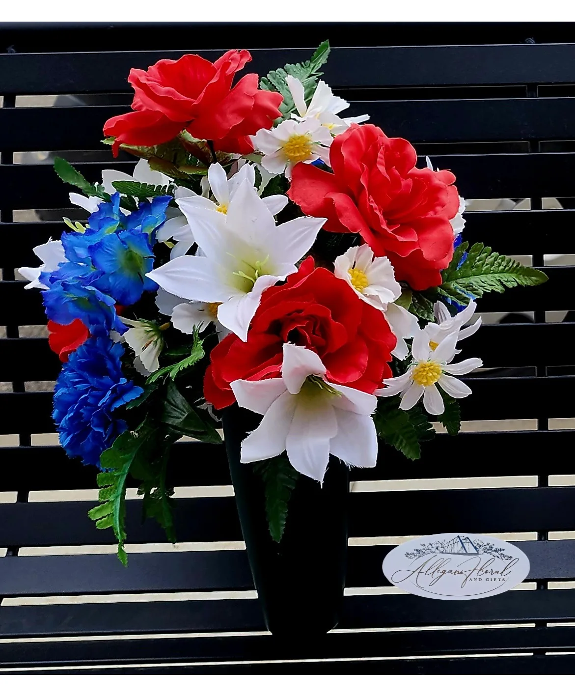 Forever Remembered Memorial Bouquet cemetary flowers Forever Remembered Memorial Bouquet cemetary flowers