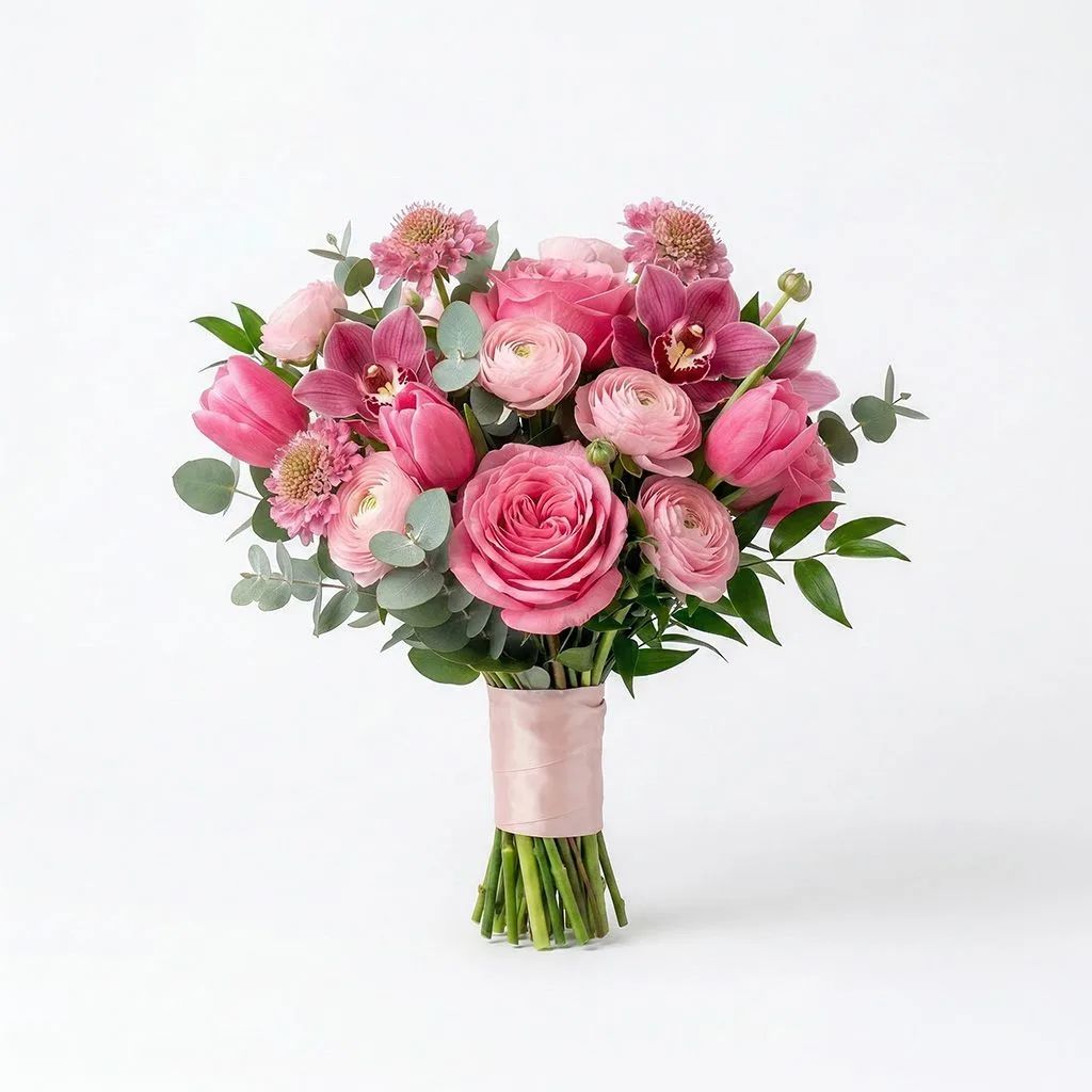 Blush Orchid Garden Bouquet