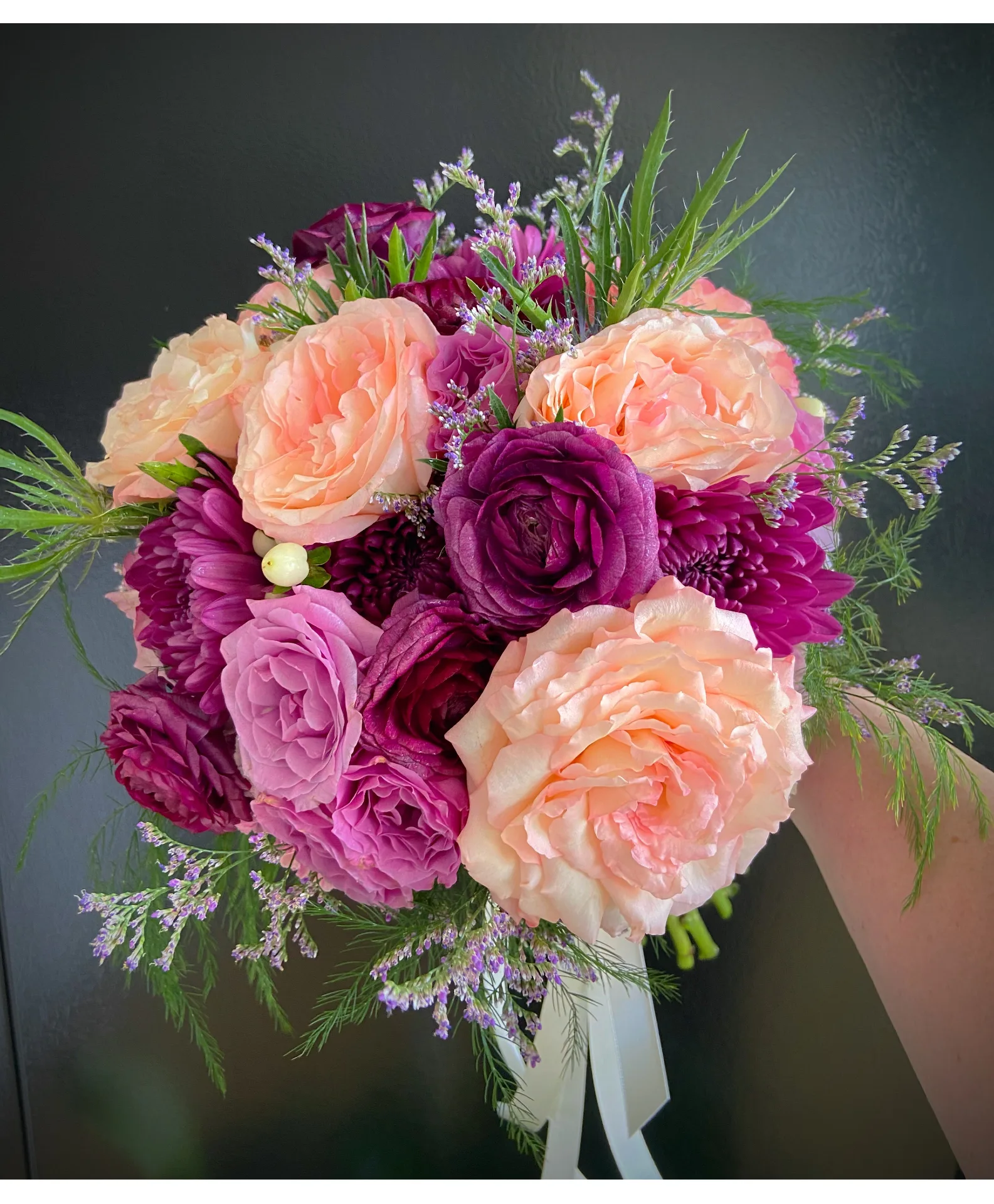 Blushing Bridal wedding bouquet Blushing Bridal wedding bouquet