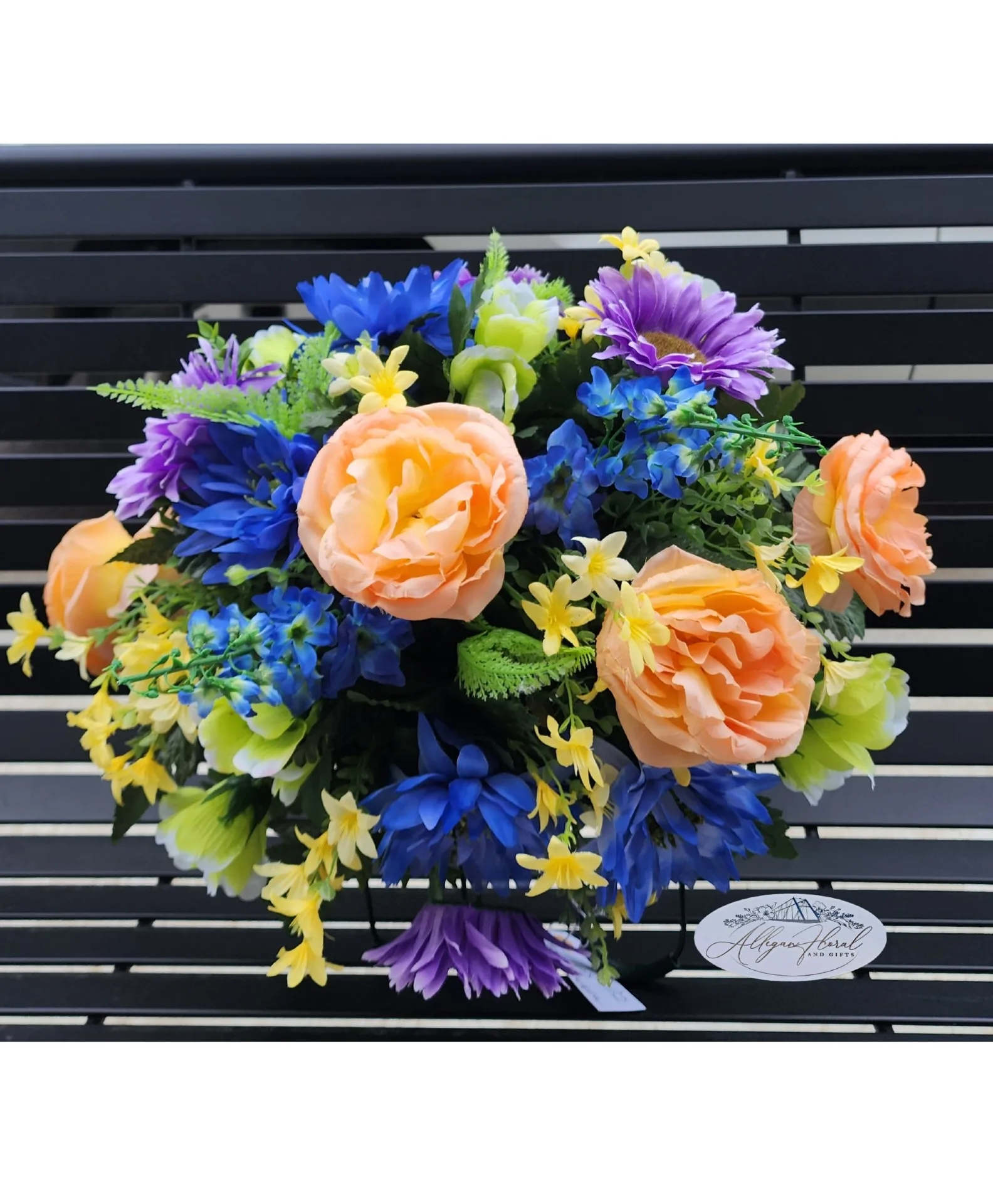 Heavenly Meadow Cemetary Silk Arrangement Heavenly Meadow Cemetary Silk Arrangement
