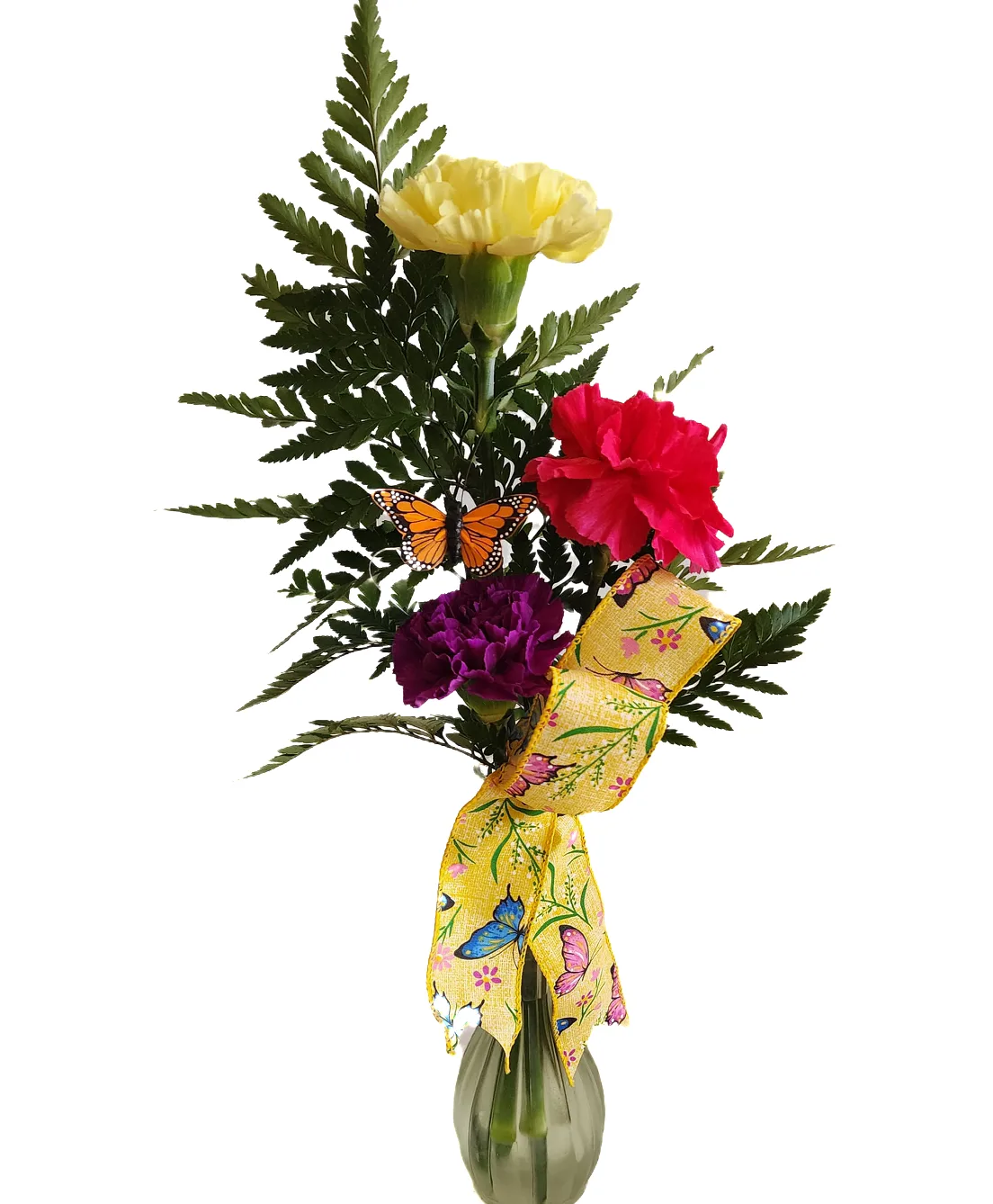 Bright & Cheerful Carbations Long lasting vase arrangement Bright & Cheerful Carbations Long lasting vase arrangement