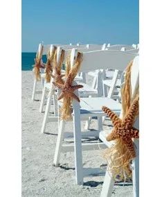 Beach Wedding Seating With Decor