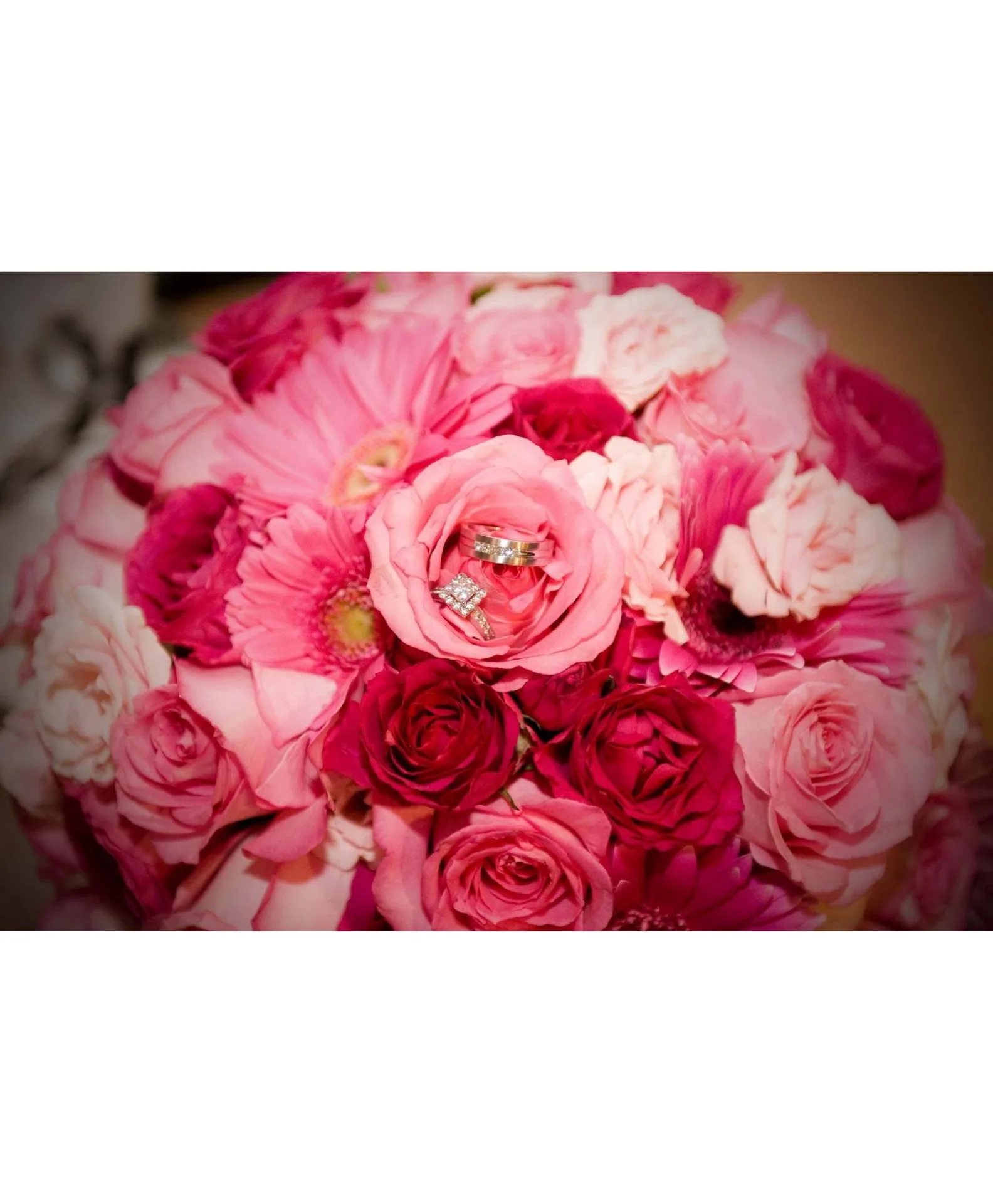 Among the Roses Round Bridal Bouquet Among the Roses Round Bridal Bouquet