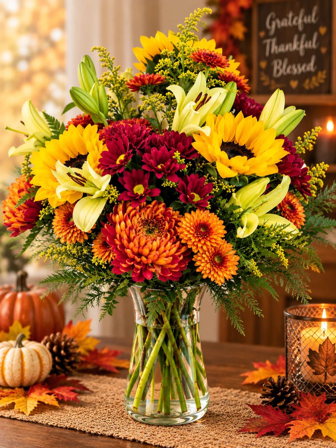 Florist’s Choice Fall Seasonal Mixed Bouquet