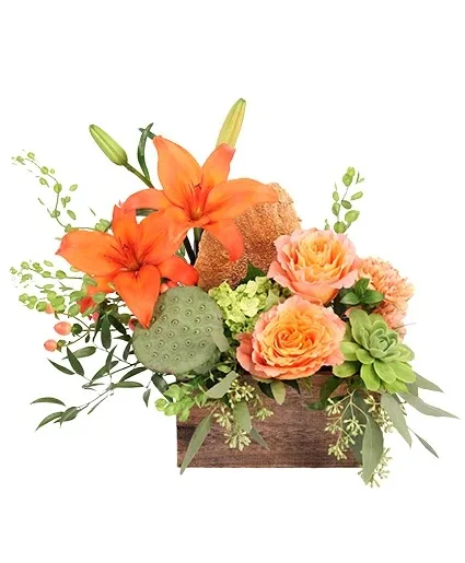 Passionate Lilies & Roses Flower Arrangement Passionate Lilies & Roses Flower Arrangement