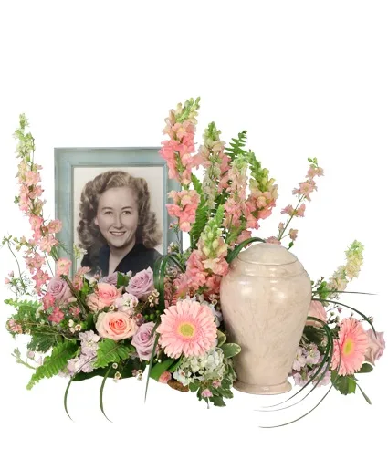 Delicate Remembrance Cremation Flowers Delicate Remembrance Cremation Flowers