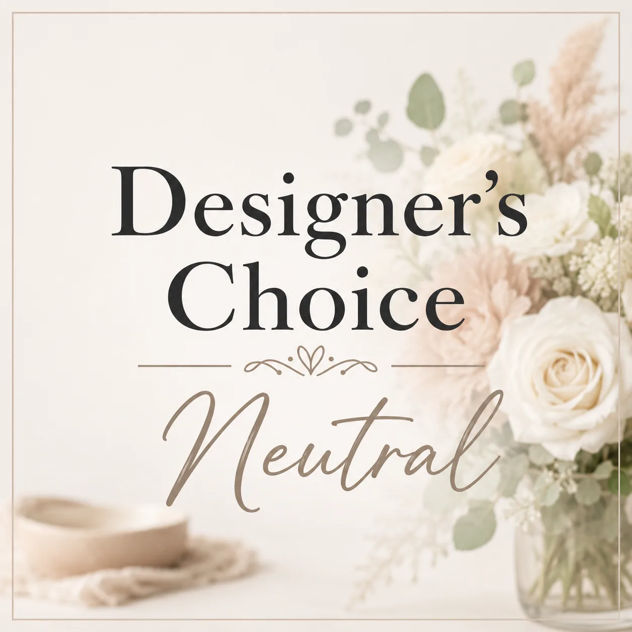 Designer's Choice - Neutral Designer's Choice - Neutral