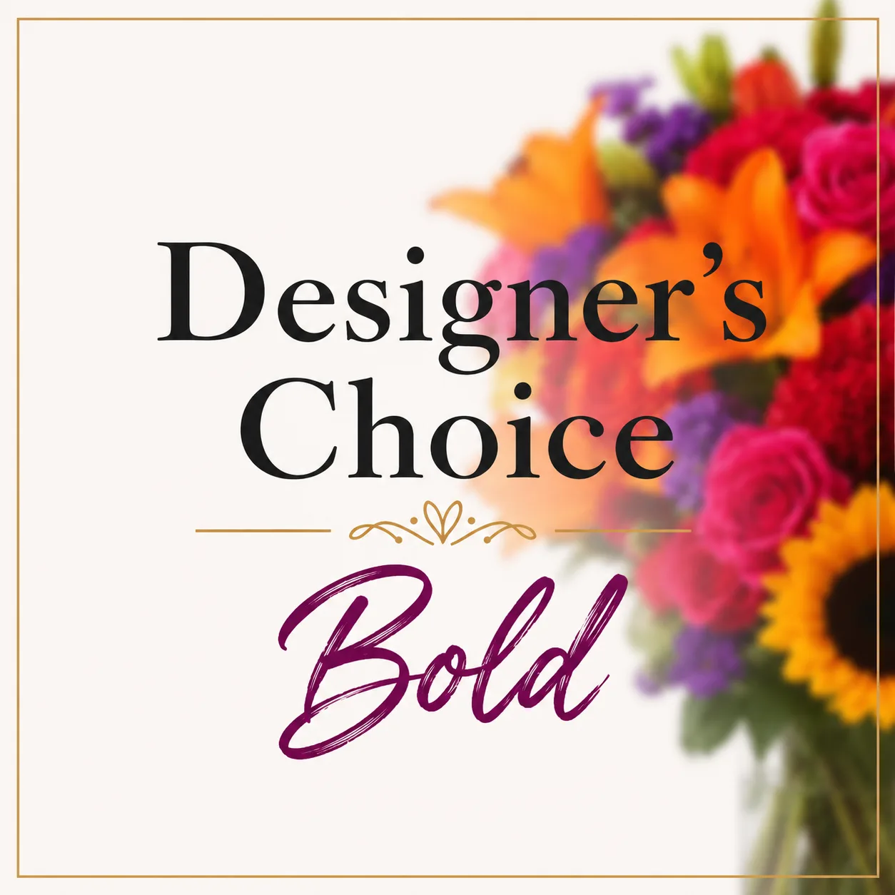 Designer's Choice - Bold Designer's Choice - Bold