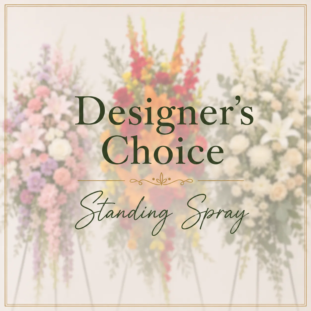 Designer's Choice - Standing Spray Designer's Choice - Standing Spray