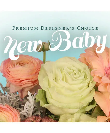 Beautiful New Baby Flowers Premium Designer's Choice Beautiful New Baby Flowers Premium Designer's Choice