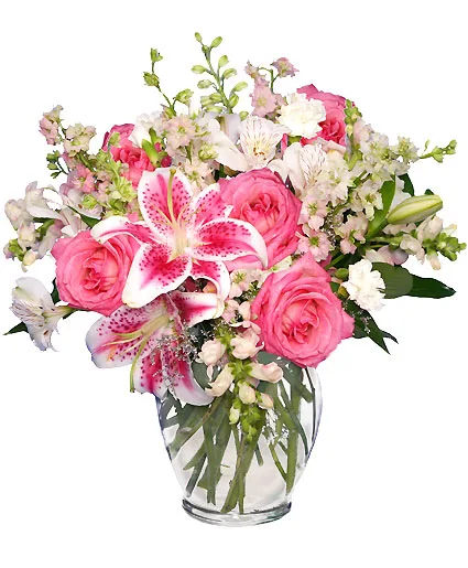 PINK & WHITE DREAMS Flower Arrangement PINK & WHITE DREAMS Flower Arrangement