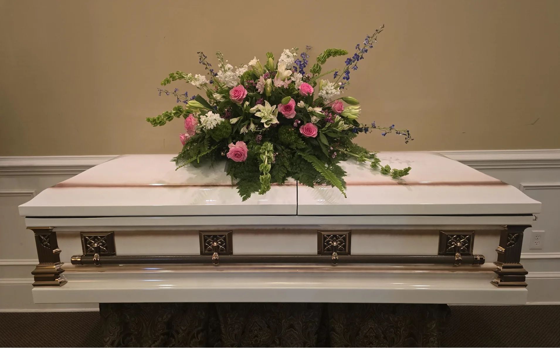 Abundance of Love Casket Piece