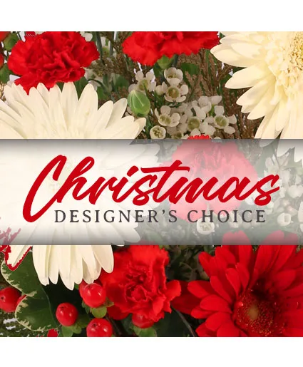 Christmas Designer's Choice Flower Arrangement Christmas Designer's Choice Flower Arrangement